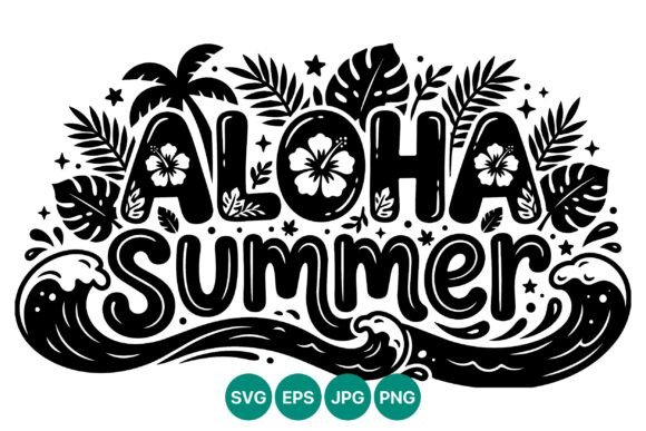 Aloha Summer Tropical Vector Art Review