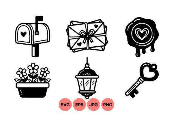 Romantic Valentine Svg Icons Review
